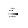 Cascando Cascando Hangon Double 6 wandgarderobe – dubbele kapstok in gepolijst aluminium met Reddot Design Award