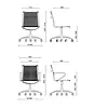 Sitland Ice chaise de visiteur avec ou sans accoudoirs Sitland Ice chaise de visiteur avec ou sans accoudoirs