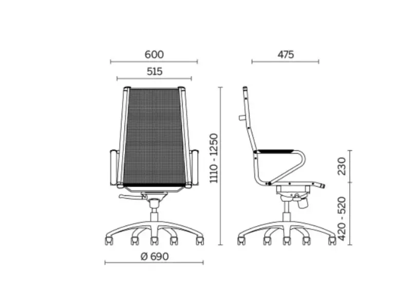 Ice fauteuil de direction