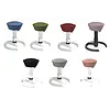 Aeris Tabouret ergonomique Aeris Swopper – assise active 3D avec piétement titane et revêtement laine mélangée Aeris Tabouret ergonomique Aeris Swopper – assise active 3D avec piétement titane et revêtement laine mélangée