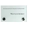 Sign Systems Cristallo plaques de porte - 10h x 16l x 2,8p cm