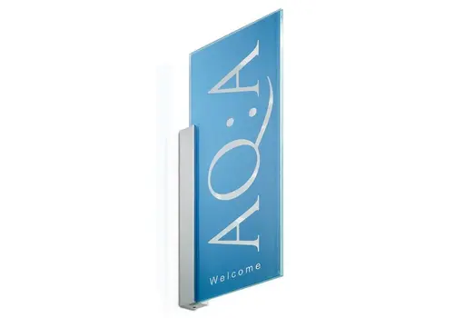 Clear wandbord - 40h x 15b x 2,4d cm