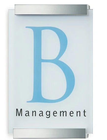 Sign Systems Clear infobord - glas -2 wandhouders- 31,8h x 21b x 2,4d cm