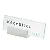 Sign Systems Clear tafelbordje - glas - 6h x 16b x 2,4d cm