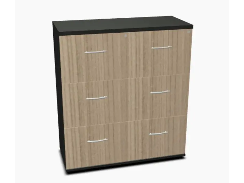 Basic Armoire à rangement suspendu - 6 tiroirs