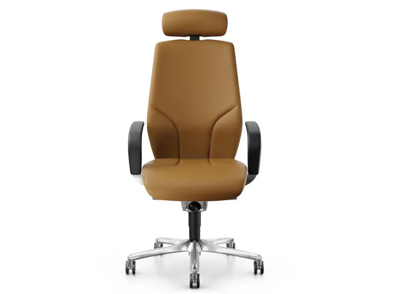 Giroflex 64 Fauteuil de direction en cuir