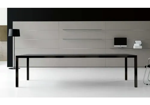 Fly table de réunion en verre ou bois