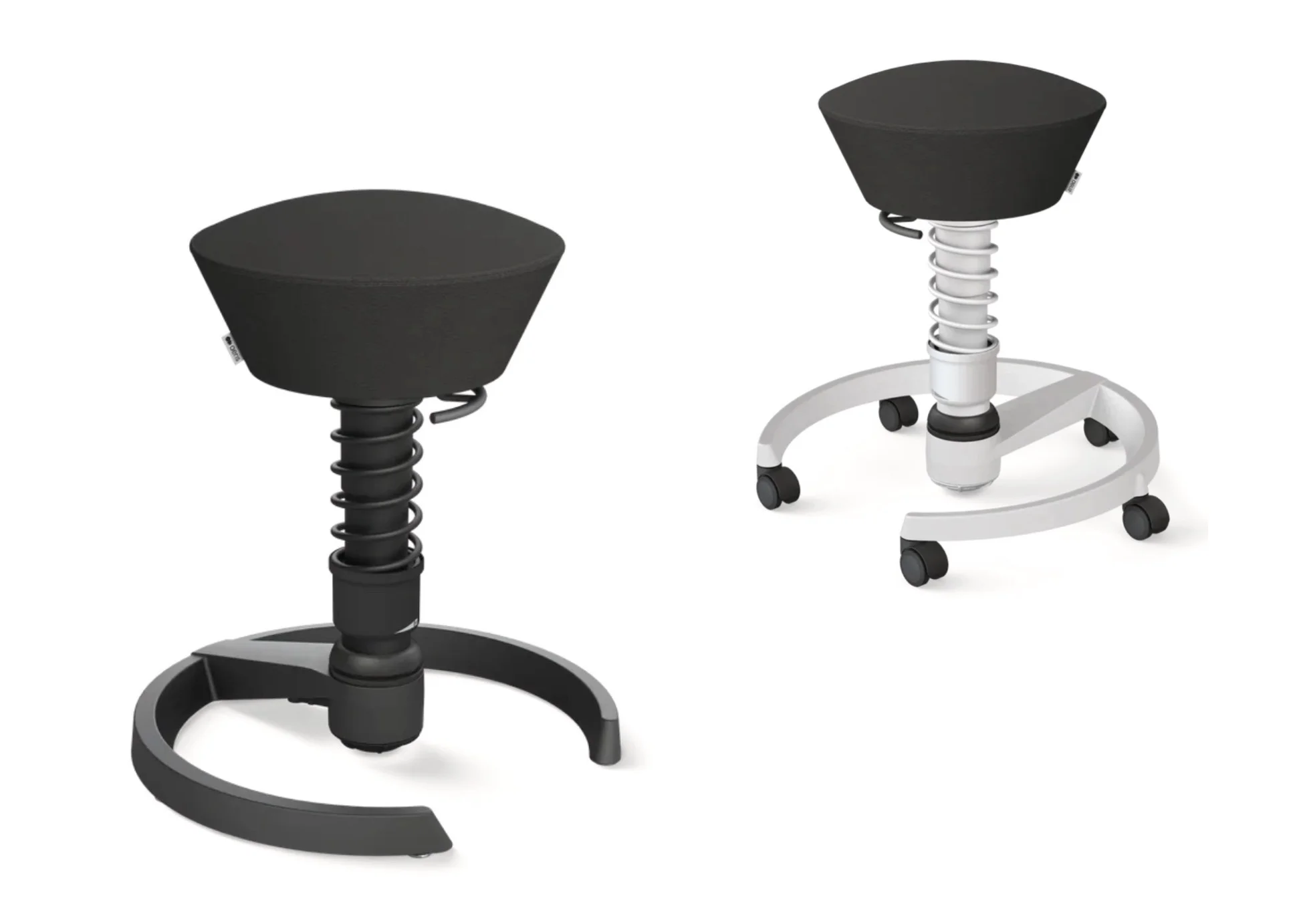 Aeris Aeris Swopper kunstleder zitkruk – ergonomische 3D zitkruk met antraciet onderstel Aeris Aeris Swopper kunstleder zitkruk – ergonomische 3D zitkruk met antraciet onderstel
