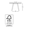 Magis Pilo tafel rond