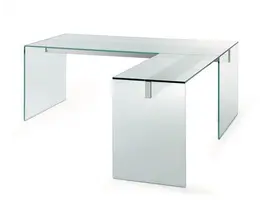 Air desk bureau met aanbouw