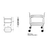 Magis Transit Trolley pliant