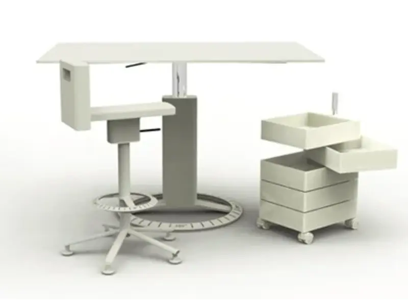 360° tafel - bureautafel verstelbaar