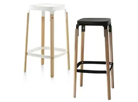 Steelwood tabouret en hêtre