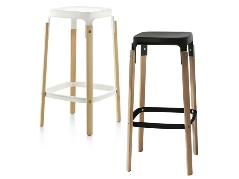 Steelwood tabouret en hêtre