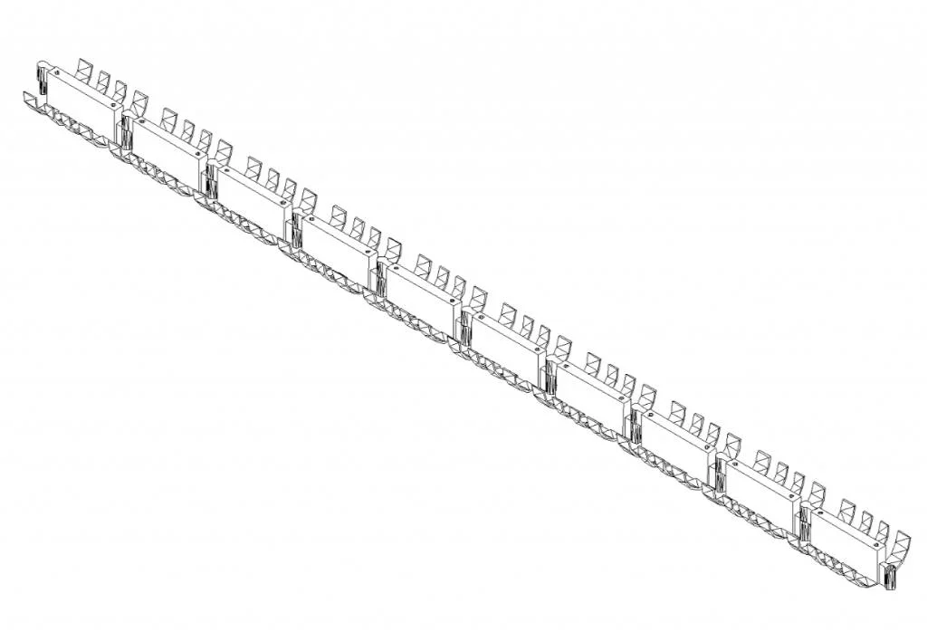 Mdd Cableworm cache-cables horizontal