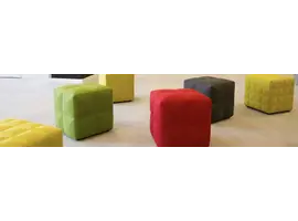 BuzziCube 3D Pouf acoustique