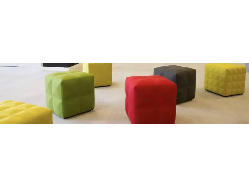 BuzziCube 3D Pouf acoustique