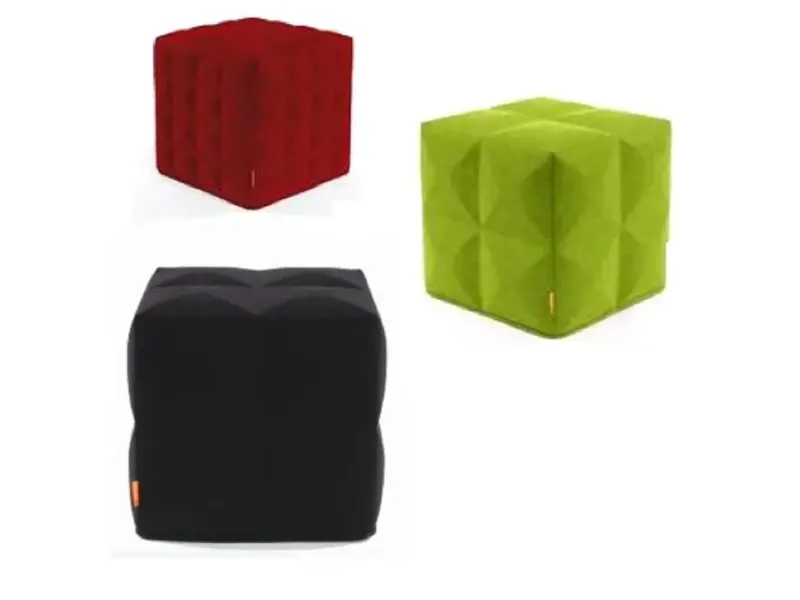 BuzziCube 3D Pouf acoustique