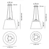 Artemide Tolomeo Mega sospensione - hanglamp Artemide Tolomeo Mega sospensione - hanglamp