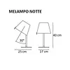 Artemide  Melampo Notte, lampe de table