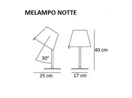 Melampo Notte lamp - nachtlamp