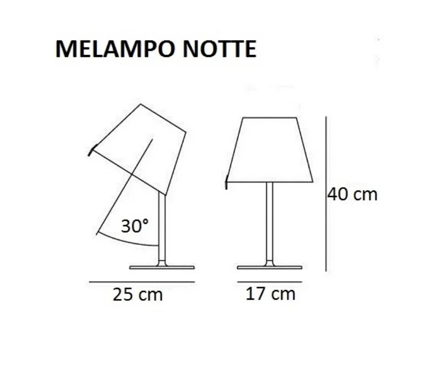 Artemide  Melampo Notte lamp - nachtlamp