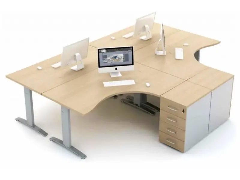 Mdd Ergonomic bureau en angle