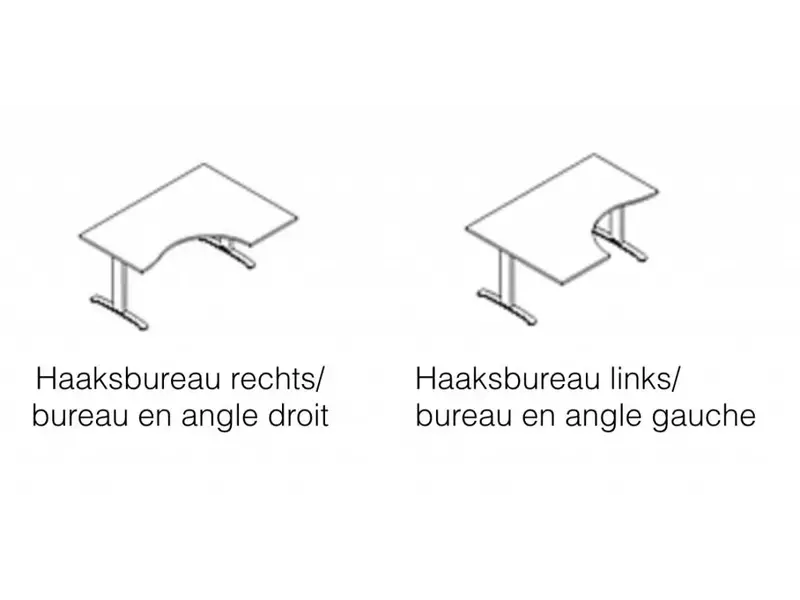 Mdd Ergonomic bureau en angle