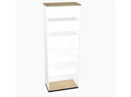 Mdd Basic Open kast hoog 218cm - Archiefkast - Bibliotheek