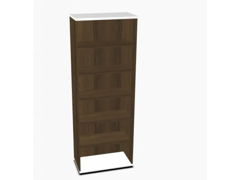 Mdd Basic Open kast hoog 218cm - Archiefkast - Bibliotheek