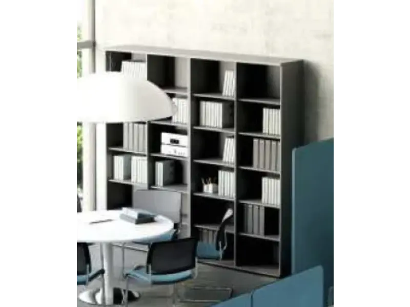 Mdd Basic Open kast hoog 218cm - Archiefkast - Bibliotheek