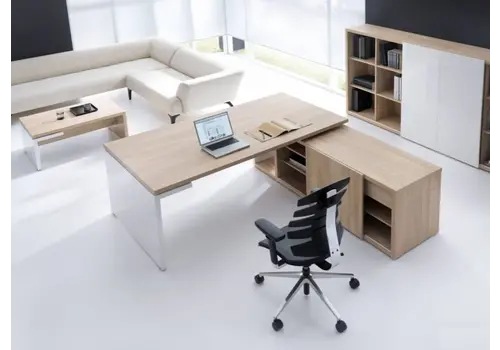 Mito Bureau de direction avec lowboard