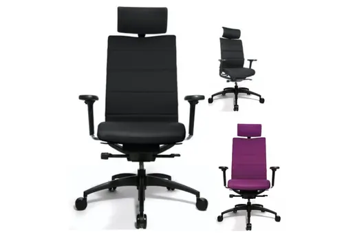 ErgoMedic 100-4 chaise de bureau avec appuie-tête