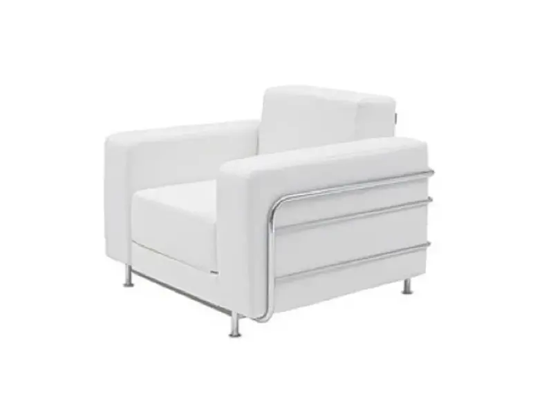 Silver Fauteuil convertible