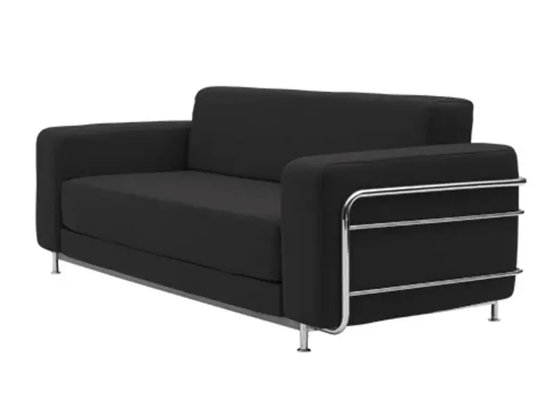 Silver sofa - slaapbank