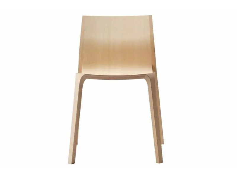 Silu chaises en frêne teinté