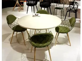 PIÑA chaise avec pieds en hêtre