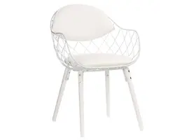 Pina chair stoel stof of leder