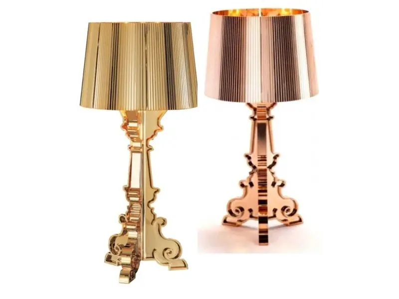 Bourgie lampe Or