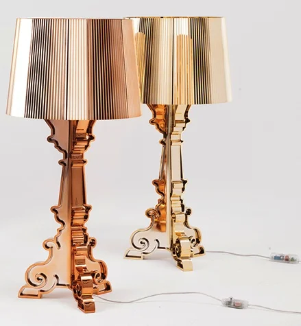 Kartell Lightning Bourgie lamp Goud