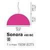 Oluce Sonora 490 hanglamp, Ø90cm Oluce Sonora 490 hanglamp, Ø90cm