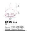 Oluce Empty suspension Oluce Empty suspension