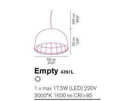 Empty 439 hanglamp
