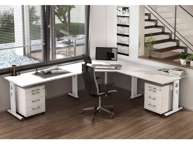 Bureau Officina, réglable en hauteur