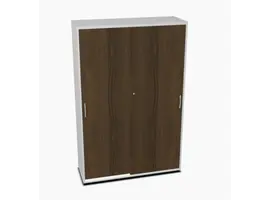 Armoire Basic haute avec porte coulissante