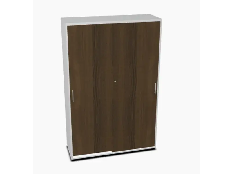 Armoire Basic haute avec porte coulissante