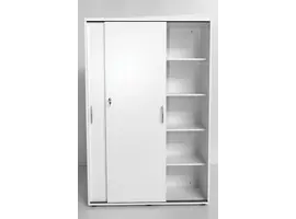 Armoire Basic haute avec porte coulissante