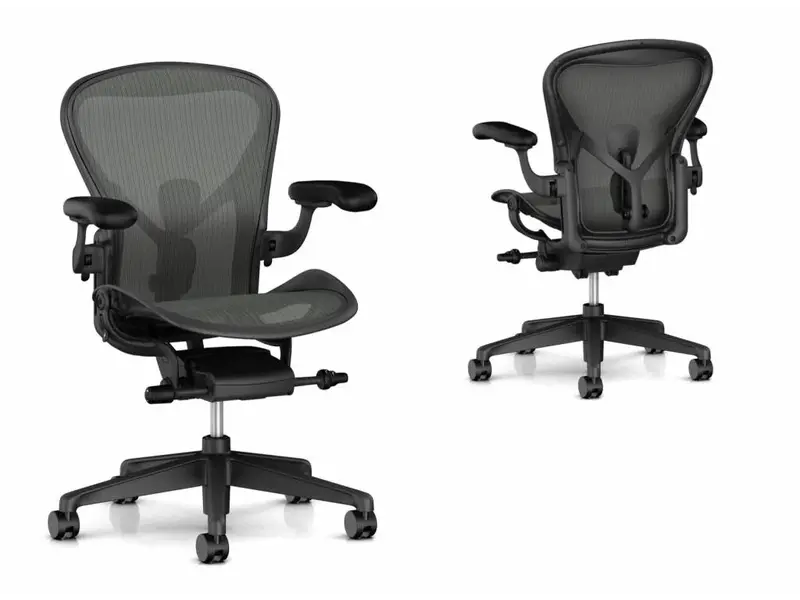 Aeron Deluxe Graphite bureaustoel