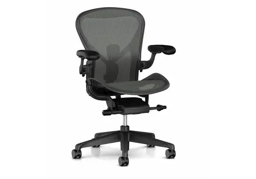 Aeron Deluxe Graphite – Chaise de Bureau Ergonomique, Design & Confort