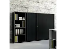 Basic armoire à rideaux haute